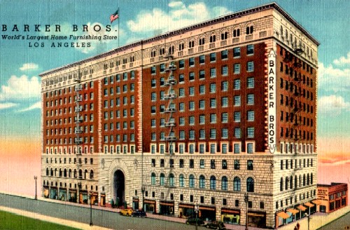 Barker Brothers Store in Los Angelese